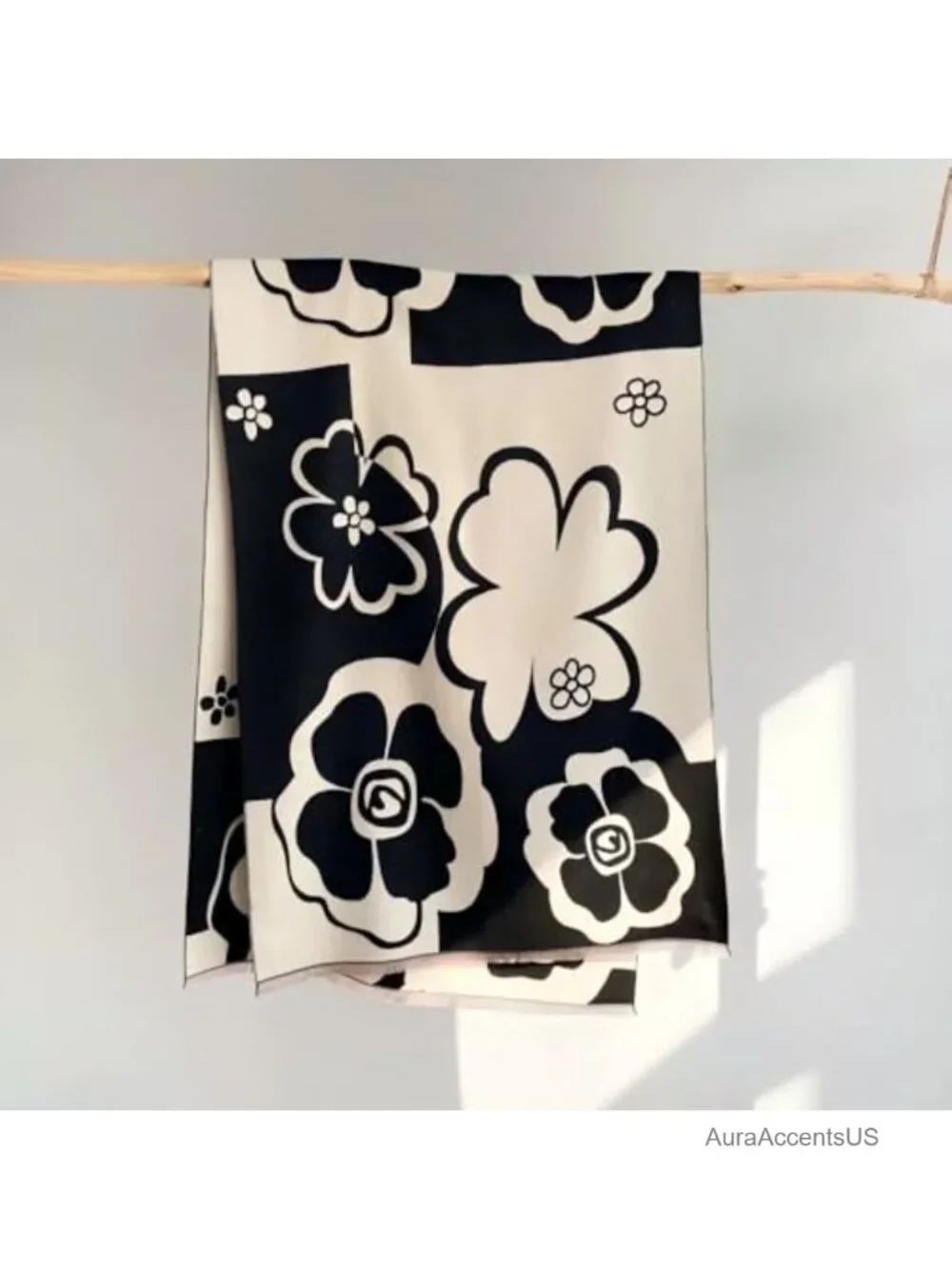 Reversible Pashmina Shawl Wrap Women's Acrylic Scarf